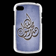 Coque Blackberry Q10 Islam H Bleu