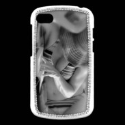Coque Blackberry Q10 DP Charme enNoir et blanc 