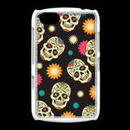 Coque BlackBerry 9720 Fond tête de mort 10