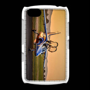 Coque BlackBerry 9720 Alfa Jet au couché de soleil