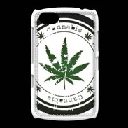 Coque BlackBerry 9720 Grunge stamp with marijuana leaf