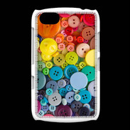 Coque BlackBerry 9720 Arc en ciel de boutons de couture