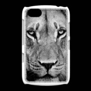 Coque BlackBerry 9720 Lion en noir et blanc