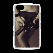 Coque BlackBerry 9720 Attention maîtresse dangereuse