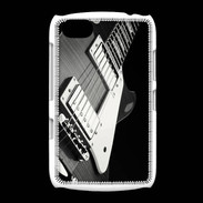 Coque BlackBerry 9720 Guitare en noir et blanc