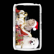 Coque BlackBerry 9720 Chaton et Chiot Noël