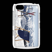 Coque BlackBerry 9720 transat et skis neige