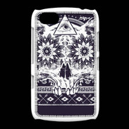 Coque BlackBerry 9720 Fond tête de mort 11