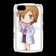 Coque BlackBerry 9720 Cute cartoon illustration of a waiter