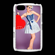 Coque BlackBerry 9720 femme glamour coeur style betty boop
