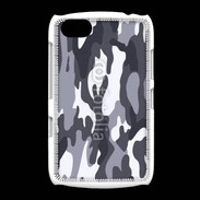Coque BlackBerry 9720 Camouflage gris et blanc