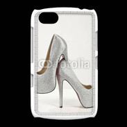 Coque BlackBerry 9720 Escarpins strass argent