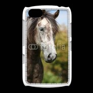 Coque BlackBerry 9720 Portrait cheval arabe gris 1