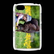 Coque BlackBerry 9720 Enfant et cheval
