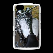 Coque BlackBerry 9720 Moto chromée