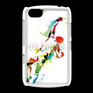 Coque BlackBerry 9720 Gardien de football en couleurs 500