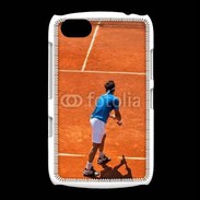 Coque BlackBerry 9720 Match de tennis sur terre battue : service
