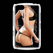 Coque BlackBerry 9720 Lingerie de charme avec cravate