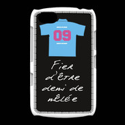 Coque BlackBerry 9720 Demi de mêlée Bonus offensif-défensif Noir 2