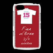 Coque BlackBerry 9720 3/4 arrière Bonus offensif-défensif Rouge