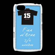 Coque BlackBerry 9720 3/4 arrière Bonus offensif-défensif Bleu 2