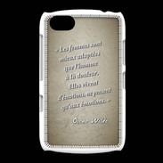 Coque BlackBerry 9720 Femmes émotions Sepia Citation Oscar Wilde