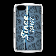 Coque BlackBerry 9720 Since crane bleu 1967