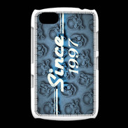 Coque BlackBerry 9720 Since crane bleu 1997