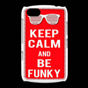 Coque BlackBerry 9720 Keep Calm Funky Rouge