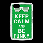 Coque BlackBerry 9720 Keep Calm Funky Vert