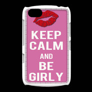 Coque BlackBerry 9720 Keep Calm Girly Rose