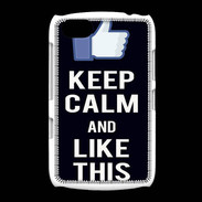 Coque BlackBerry 9720 Keep Calm Like This Noir