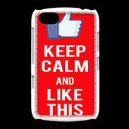 Coque BlackBerry 9720 Keep Calm Like This Rouge
