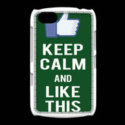 Coque BlackBerry 9720 Keep Calm Like This Vert