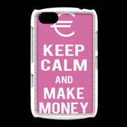 Coque BlackBerry 9720 Keep Calm Make money Rose