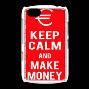 Coque BlackBerry 9720 Keep Calm Make money Rouge