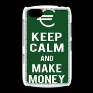 Coque BlackBerry 9720 Keep Calm Make money Vert