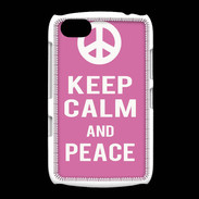 Coque BlackBerry 9720 Keep Calm Peace Rose