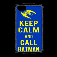 Coque BlackBerry 9720 Keep Calm Batman Bleu