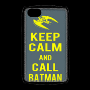 Coque BlackBerry 9720 Keep Calm Call Batman Gris