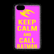 Coque BlackBerry 9720 Keep Calm Call Batman Rose