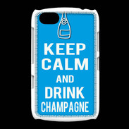 Coque BlackBerry 9720 Keep Calm Drink champagne Cyan