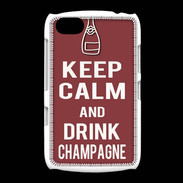 Coque BlackBerry 9720 Keep Calm Drink Champagne Brique