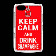 Coque BlackBerry 9720 Keep Calm Drink champagne Rouge