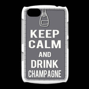Coque BlackBerry 9720 Keep Calm Drink champagne Gris