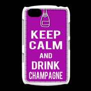 Coque BlackBerry 9720 Keep Calm Drink champagne Violet