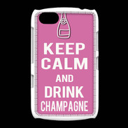 Coque BlackBerry 9720 Keep Calm Drink champagne Rose