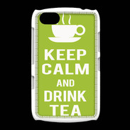 Coque BlackBerry 9720 Keep Calm Drink Tea Vert pomme