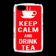 Coque BlackBerry 9720 Keep Calm Drink Tea Rouge