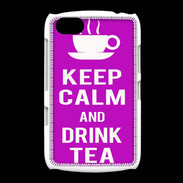 Coque BlackBerry 9720 Keep Calm Drink Tea Violet
